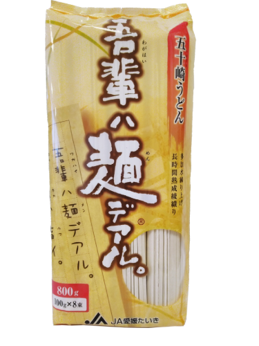 Ehime Taiki - Nouilles de blé épaisses Udon 8X100g