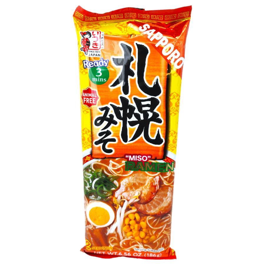 いつき 札幌味噌ラーメン 186g |キオコは日本の食料品店 — KIOKO