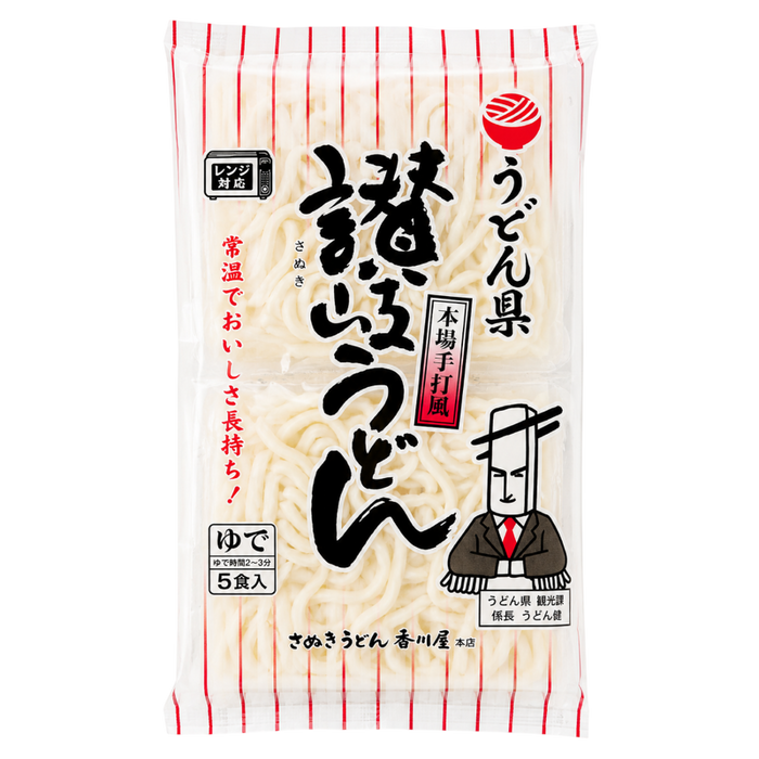 Sanuki Shokuhin – Pre-cooked Sanuki Udon 5X180g