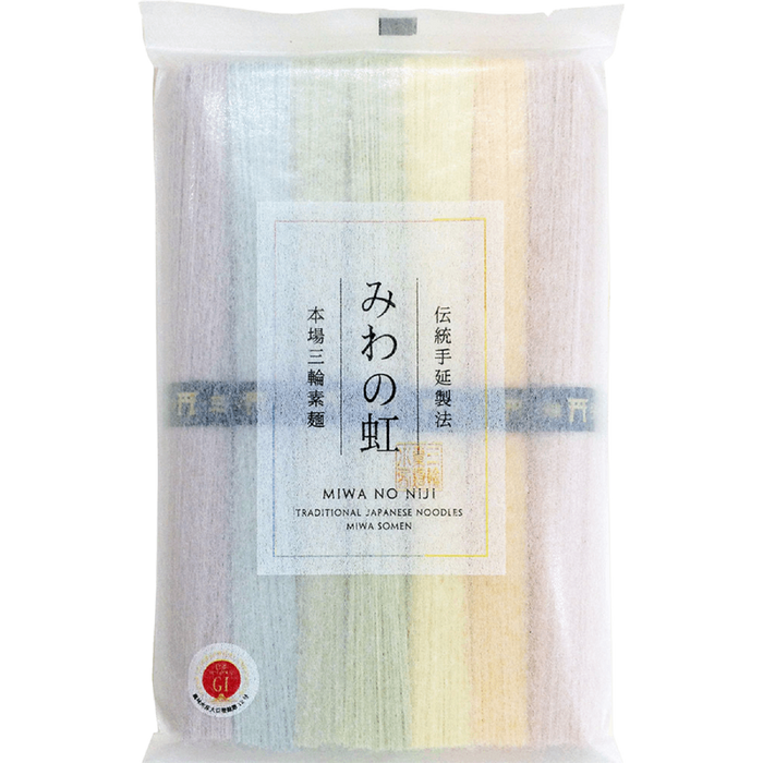 Miwa Somen Konishi - Rainbow Colored Noodles 7x50g