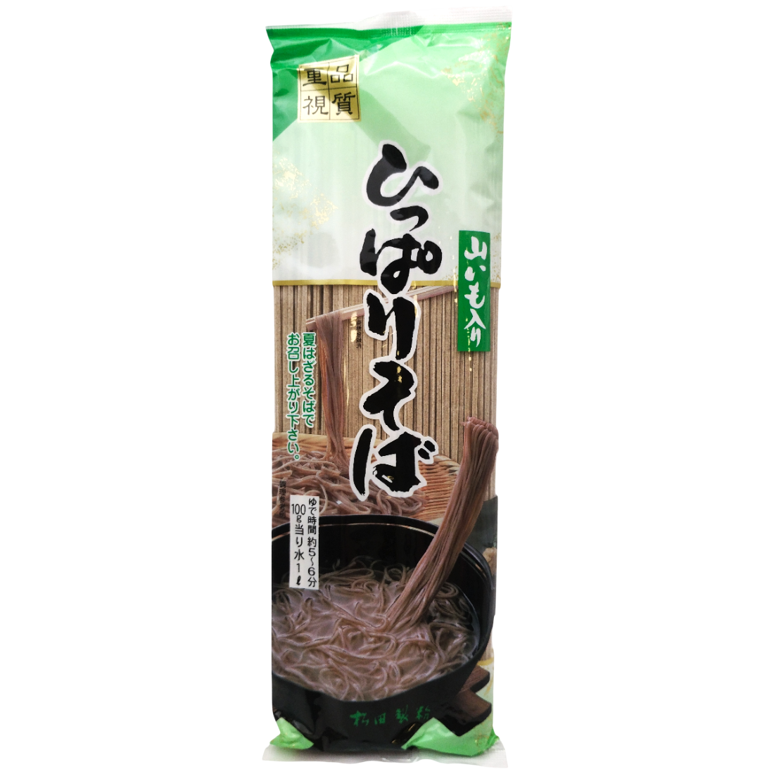 松田製粉 ひっぱりそば 250g | KIOKO 日本食料品店