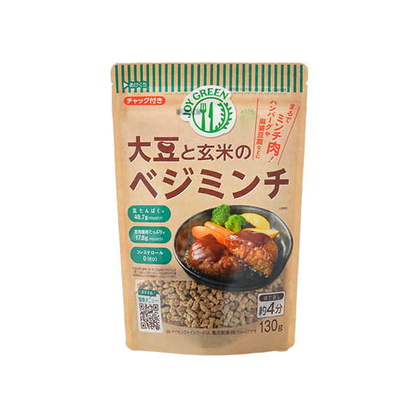 Maisen - Vegetable minced soya and brown rice 130g