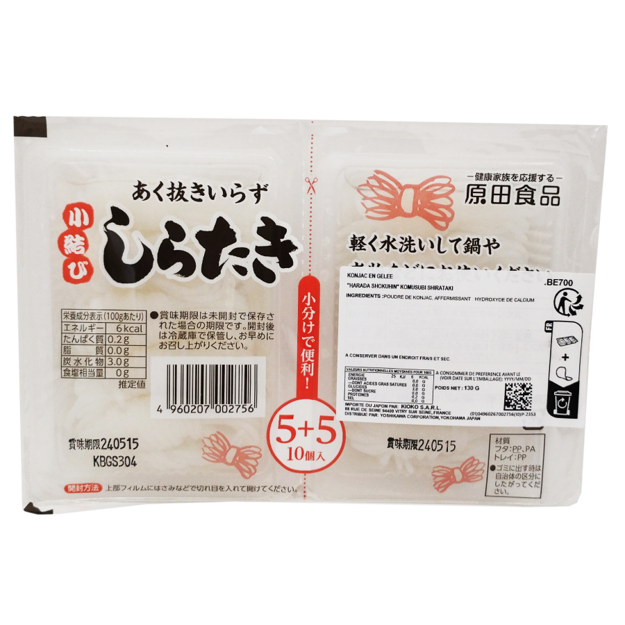 原田食品 - コンニャクしらたき 130g | KIOKO