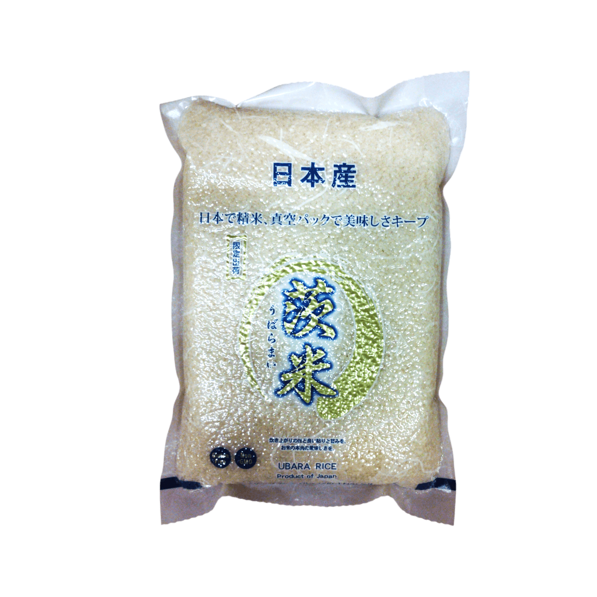 Hyakusho Ichiba - Ubara Mai Shinku Rice 2kg | KIOKO