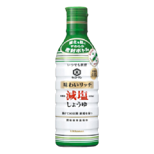 Kikkoman - low salt soy sauce 450ml