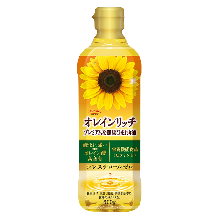 Showa – Sonnenblumenöl reich an Olein 600 g