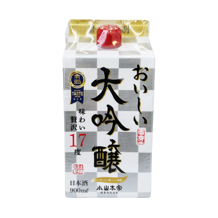 Koyama Honke - Oishii Daiginjo Sake 17 %900ml
