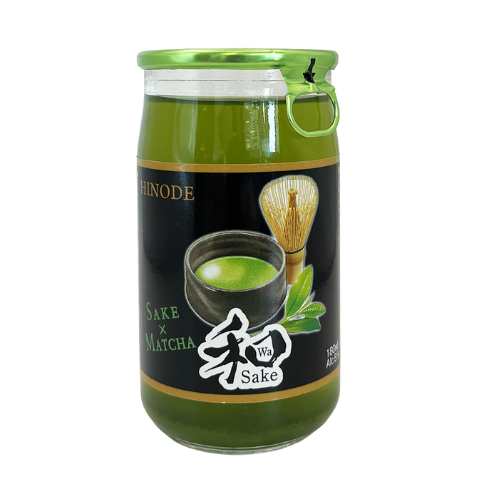 Hinode - Matcha sake 8.9% in 180ml cup