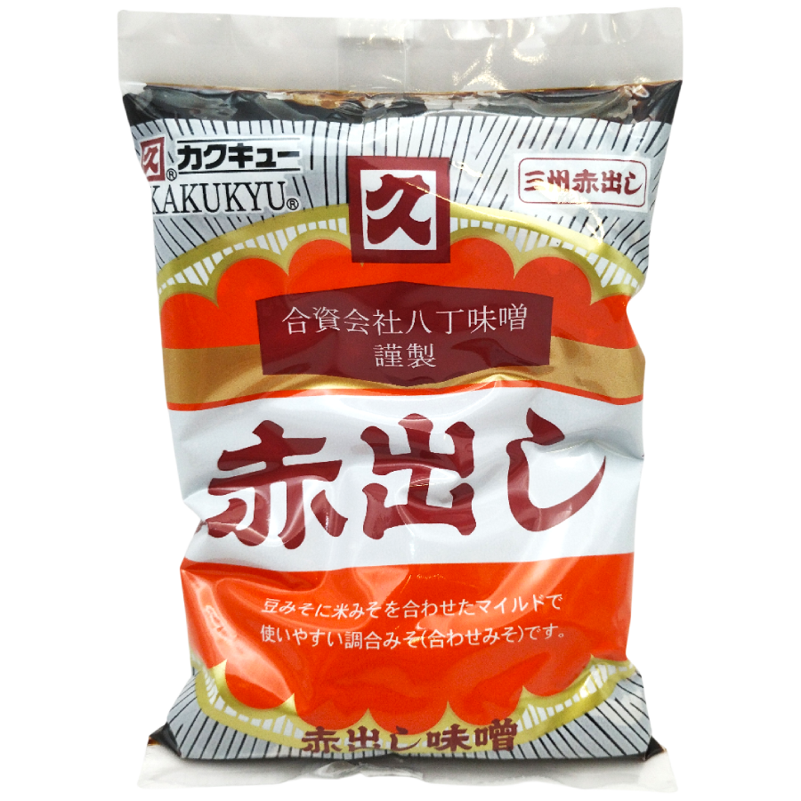 カクキュー - 八丁みそ赤だし味噌三州 300g | KIOKO 日本食料品店