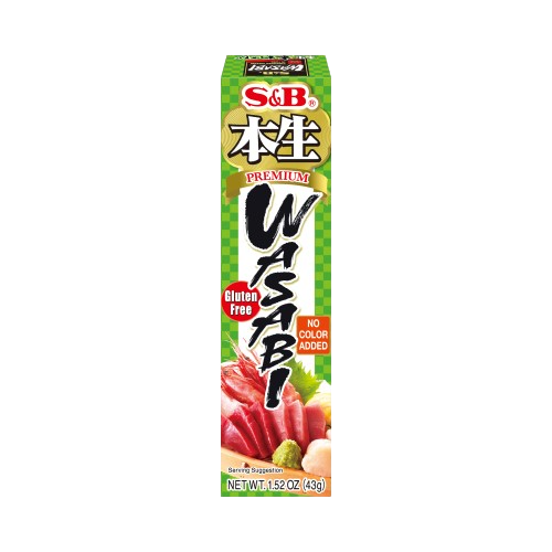 S&B - Pâte de wasabi premium en tube 43g