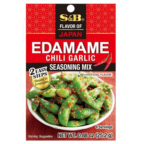 S&B - Chilli Garlic Edamame Seasoning Mix 25.2g