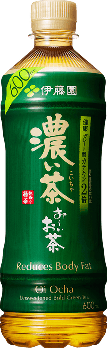 伊藤園 - お～いお茶 濃い茶 PET 600ml