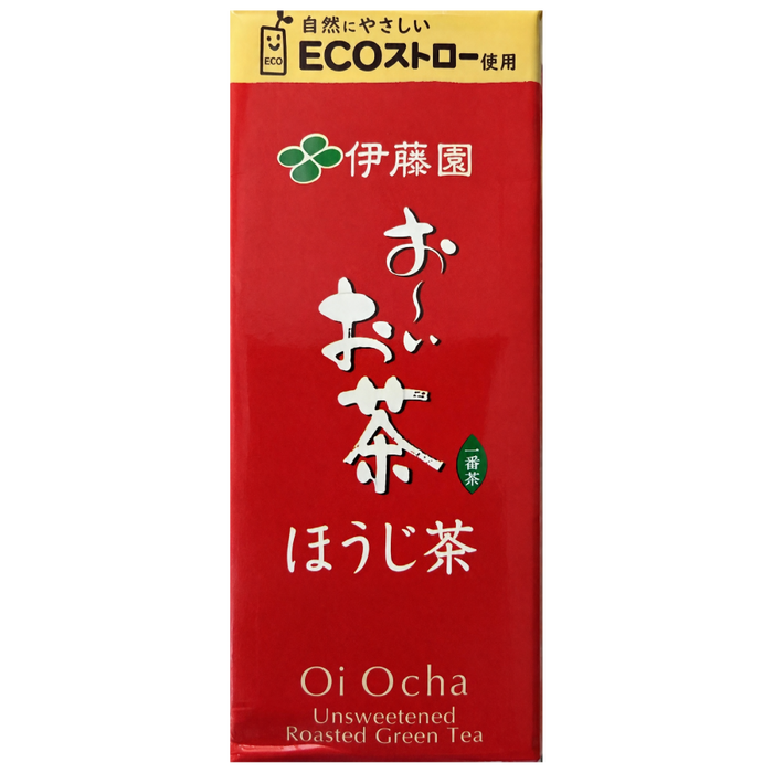 Ito En - Oi Ocha Hojicha Thé vert torréfié en brique 250ml