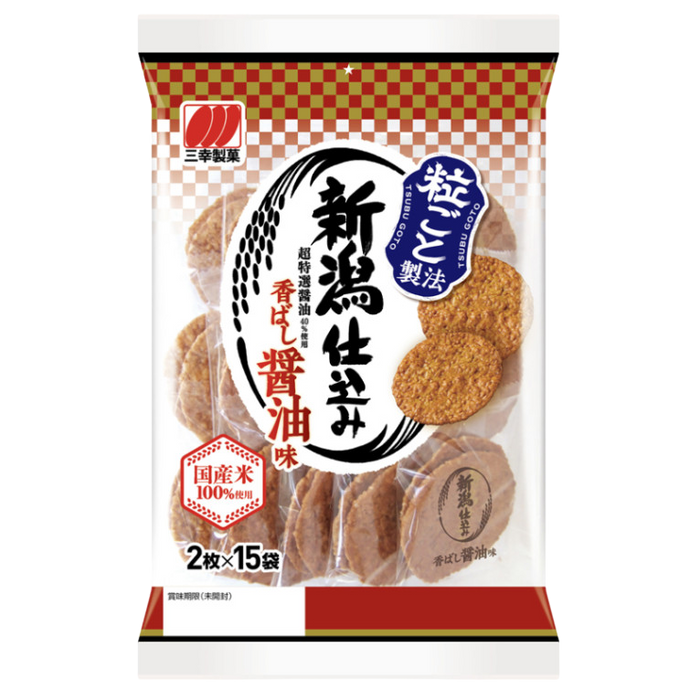 Sanko - Senbei soy sauce from Niigata 126g