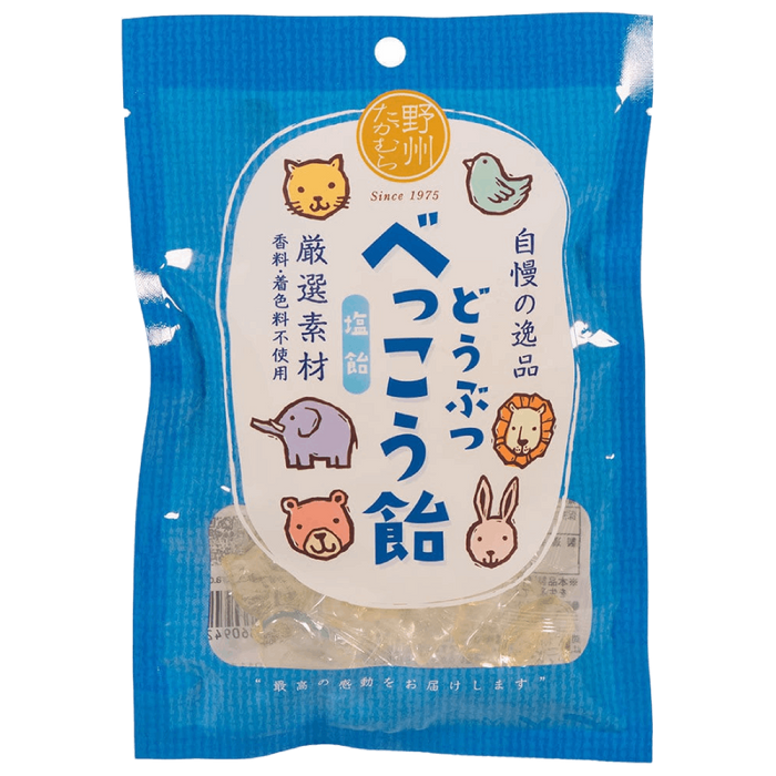 Yasu Takamura - Bekko Caramelo animales Sabor salados 65g