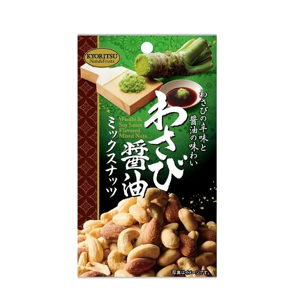 共立食品　ミックスナッツわさび醤油味 30g