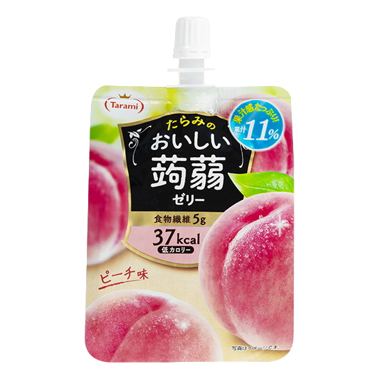 Tarami - Konjac jellies Peach flavor 150g