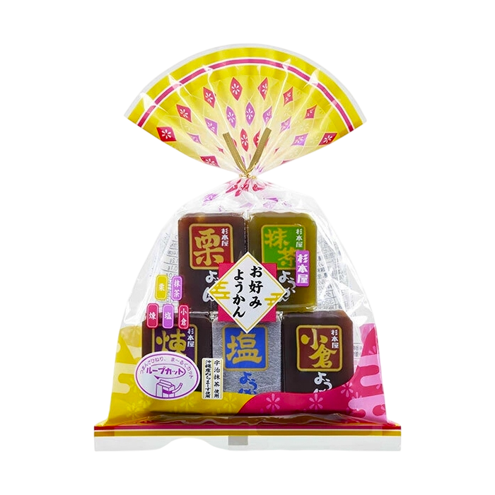 Sugimotoya – Assortment of 8 yokan 8x40g