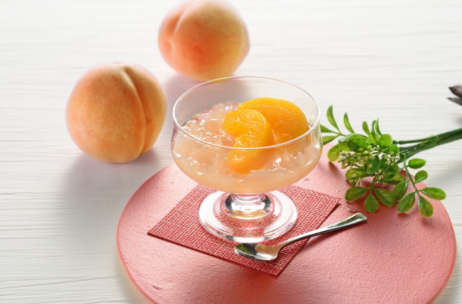 Taimatsu - Peach agar-agar jelly 160g