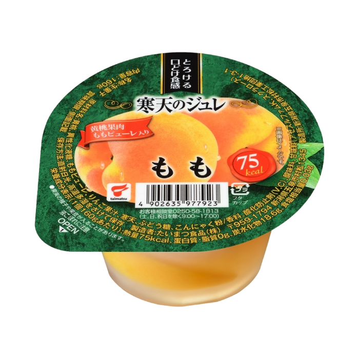 Taimatsu - Pfirsich-Agar-Agar-Gelee 160g