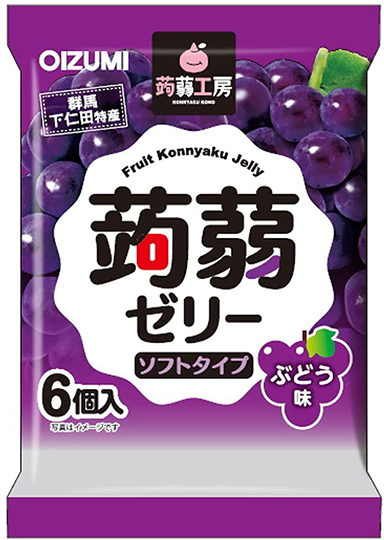 Konnyaku - Konjac grape jelly 102g