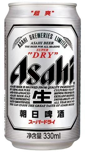 アサヒ　スーパードライ　缶 5% 330 ml