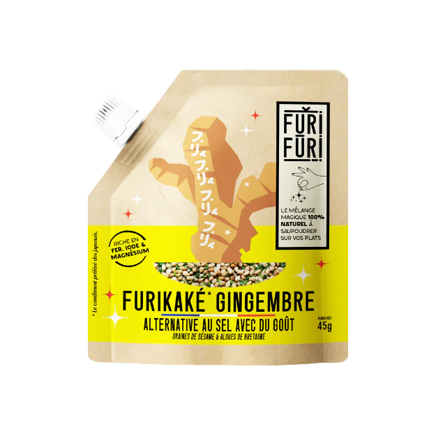 Furi&Co - Furifuri furikake gingembre 45g