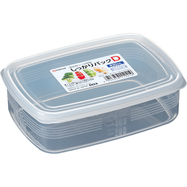 Basic Transparent Tupperware Nakaya - transparent Tupperware 830ml | KIOKO
