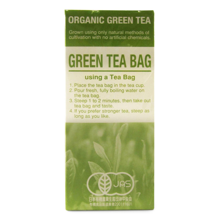 Hamasa Shoten - organic green tea sencha in 20x2.20g sachet