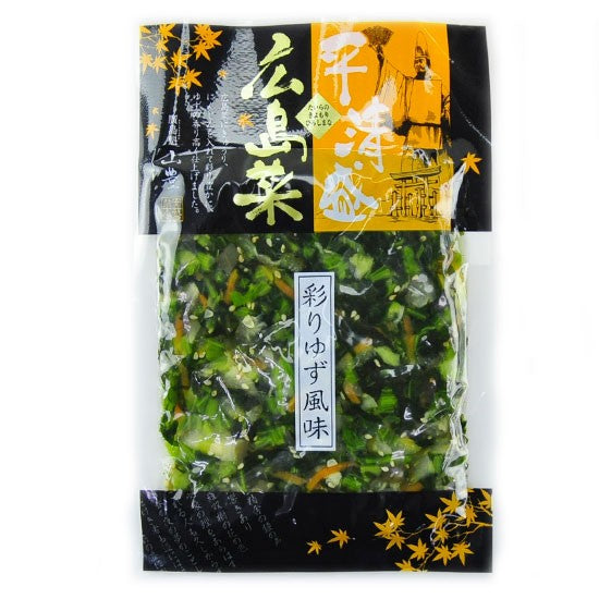 Japanisches japanisches Gemüse Yamatoyo Taira Nein Kiyomori Hiroshima NA IRODORI YUZU FUMI - 120 g