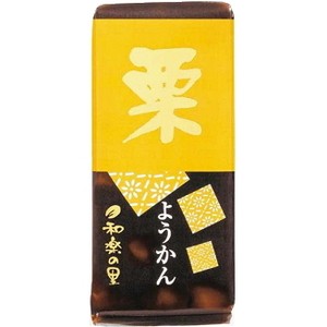 Yoneya - Patisserie Japonaise Pâte de haricot rouge sucrée yokan avec chataignes 58g