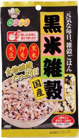 Tanesho Genki Dane Club Black Rice KUROMAI ZAKKOKU 2P - 2x25 g