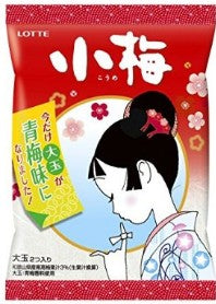 Süßigkeiten mit gesalzenem Pflaumen Lotte Koume - 69 g