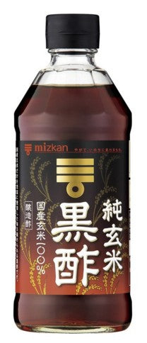Kurosu Mizkan Jun Genmai Kuro Su - 500 ml vinegar