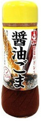 Sesame dressing sauce and soy sauce without oil Ikari Yasai No Dress Shoyu Goma Non-Oil - 200 ml