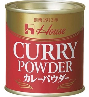 ハウス　カレーパウダー缶