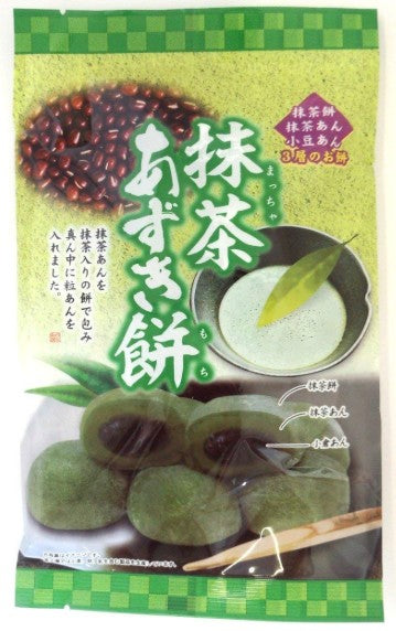 久保田製菓　抹茶あずき餅１０個