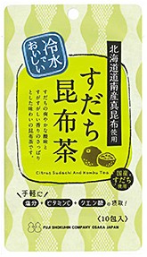 Fuji Shokuhin - Infusion d'algue kombu au goût sudachi 10x2g