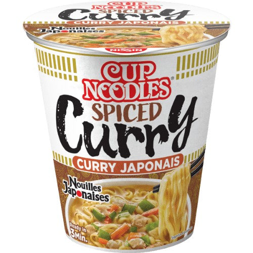 Nissin - Ramen Noodles en Caldo pollo y curry 67g