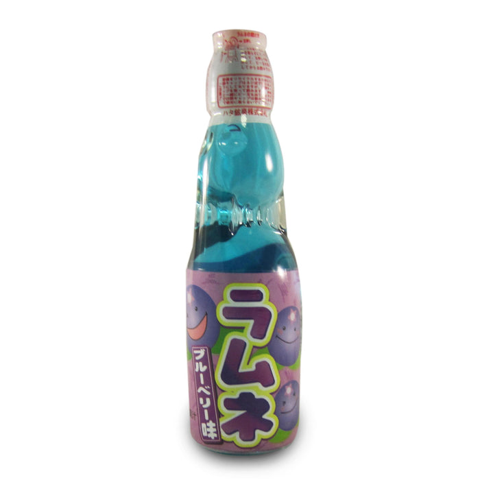 Soda japonesa Hata Kousen Ramune Blueberry Aji