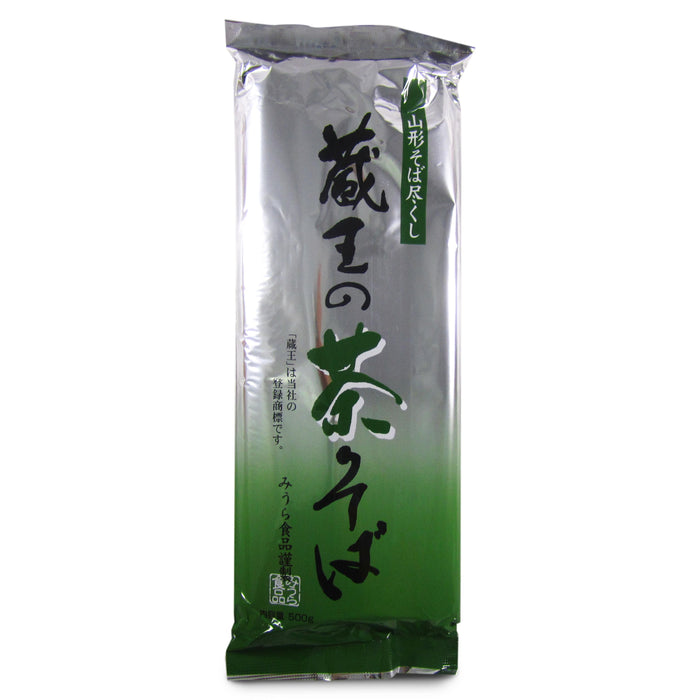 Miura - Soba Noodles con té verde 500g