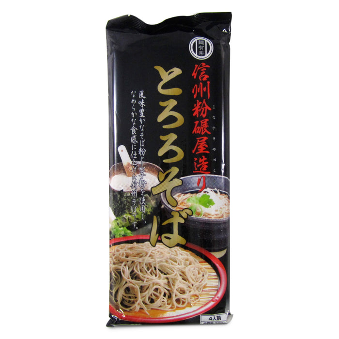 Noodles Soba Menyuraku Shinshu Konahikiya Tsukuri Tororo Soba - 360 g