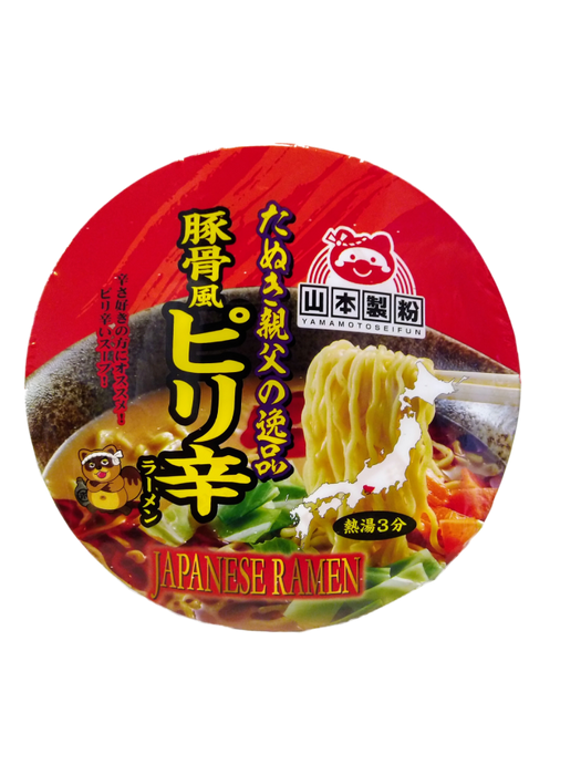 Yamamoto - Tanuki Oyaji Spicy Ramen -Nudeln 91G