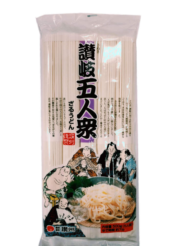 讃州 讃岐五人衆 ざるうどん 500g| KIOKO