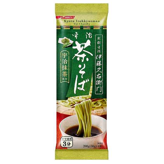 Nisshin Seifun Welna - Soba noodles with Uji 200g green tea