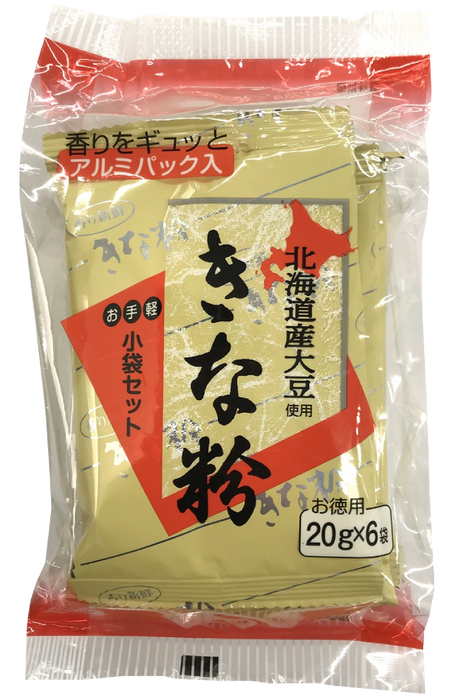 Hitachiya - Hokkaido Soybean Flour 6x20g