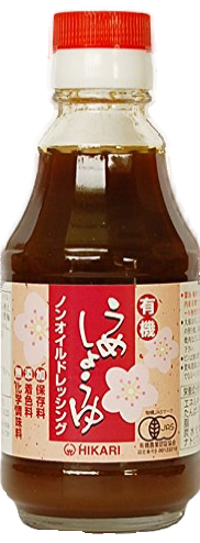 Vinagreta de salsa Hikari Shokuhin con salsa de soja y umes sin aceite 200ml