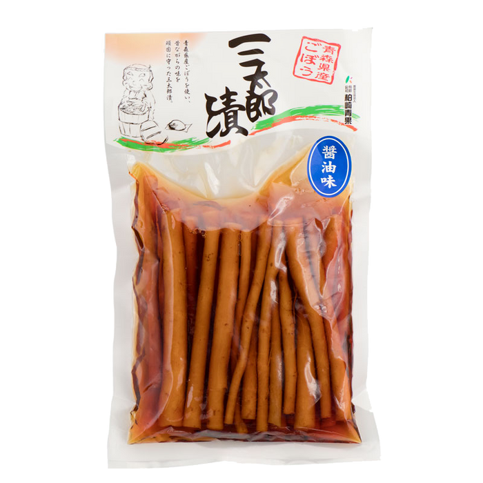 Kashiwazaki - racine de bardane marinée à la sauce soja 150g