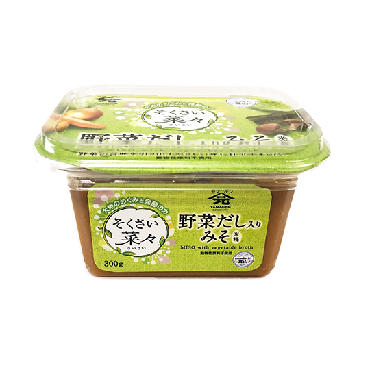 Yamagen - Miso with dashi vegetable broth 300g