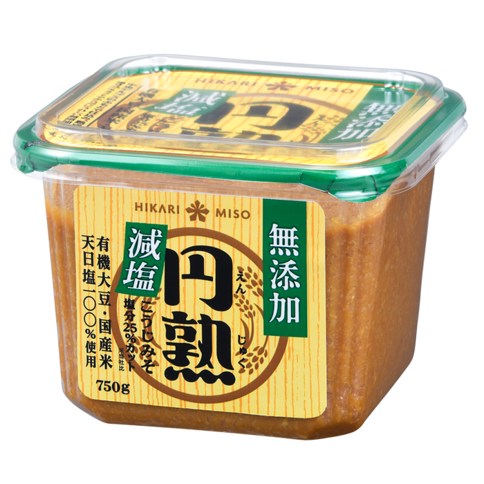 Hikari Miso - Pâte de miso sans additif reduit en sel 750 G